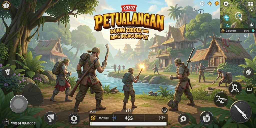 Gameplay Open World yang menarik dan penuh petualangan di 93337.