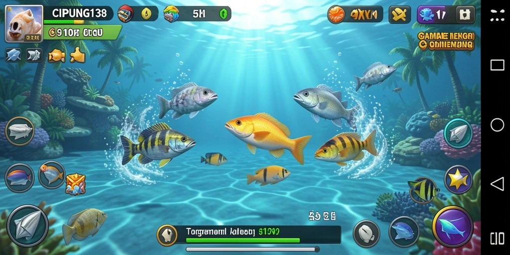 Gameplay seru Tembak Ikan di CIPUNG138.