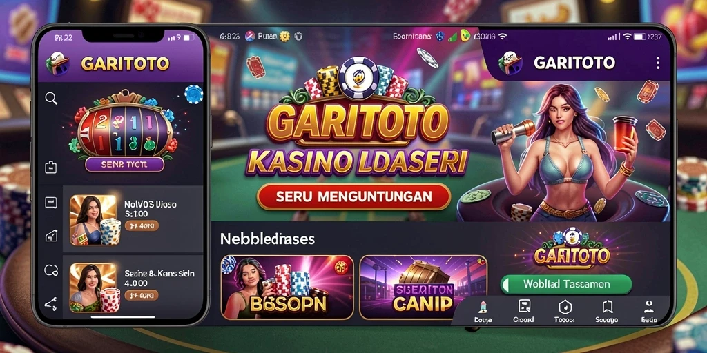 Tampilan menarik dari gameplay Kasino di GARITOTO.