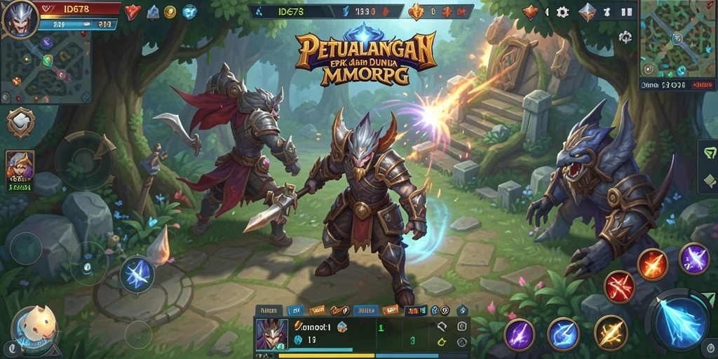 Gameplay menakjubkan di dunia fantasi ID678.