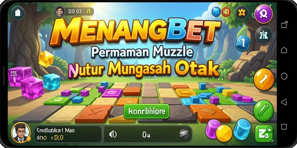 Tampilan gameplay MENANGBET yang penuh warna dan menantang.