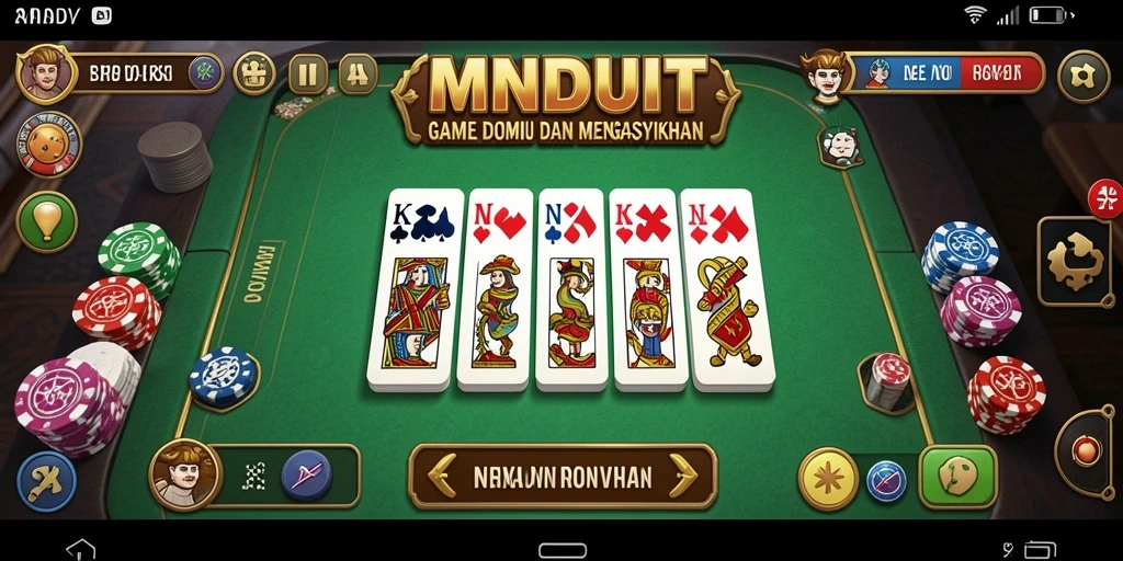 Tampilan gameplay MNDUIT yang seru dan menarik.
