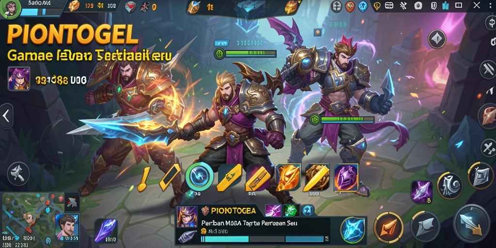 Tampilan gameplay PIONTOGEL yang penuh aksi dan strategi.