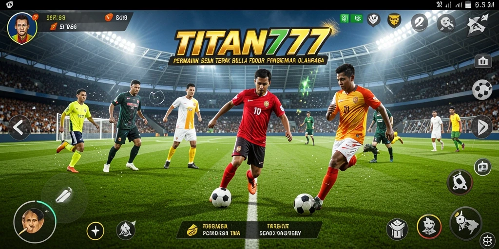 Tampilan gameplay intens dan seru dari TITAN777.