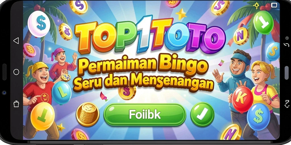 Tampilan menarik dari gameplay Bingo di TOP1TOTO.